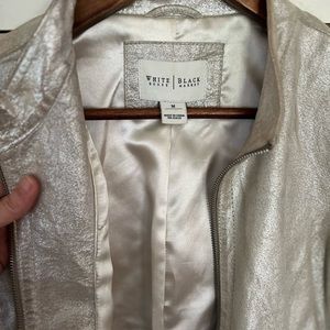 White House Black Market Genuine Leather Jacket